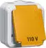 Honeywell AP-Export-Steckdose 110V Grau, 10er-Pack (00306811)