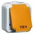 Honeywell AP-Export-Steckdose 110V Grau, 10er-Pack (00306811)