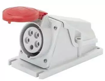 Gewiss Wandsteckdose IEC 90° 400V 16A 5P IP44 (GW62482)
