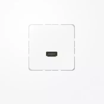 Jung Multimediadose HDMI Serie CD alpinwei&szlig; (MACD1112WW)