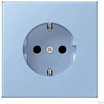Jung LC1521207 SCHUKO-Steckdose 16A 250V Schraubklemmen Duroplast lackiert Outremer Moyen (LC1521207)
