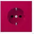 Jung LC 1520 KI 230 SCHUKO Steckdose rouge rubia (LC1520KI230)