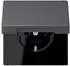 Jung LC 1520 NBFKL 202 SCHUKO Steckdose mit Klappdeckel (LC1520NBFKL202)