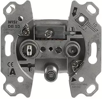 Busch-Jaeger Antennendosen-Einsatz 3-fach TV/SAT Stichdose (2CKA000230A1550)