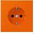 Jung LC 1520 KI 224 SCHUKO-Steckdose Safety+ Duroplast Orange (LC1520KI224)
