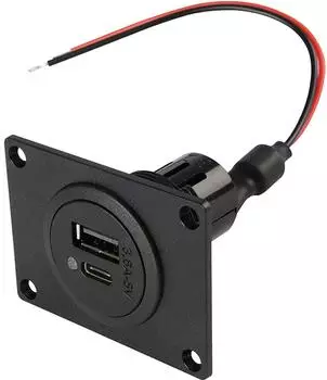 Herth+Buss Steckdose USB-A / USB-C (51306867)