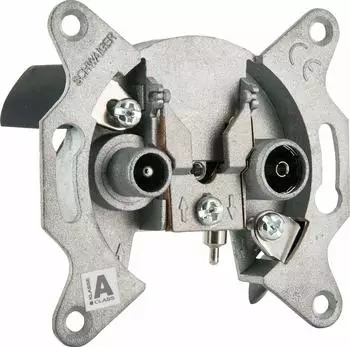 Schwaiger DSG 531 Antennen-Durchgangsdose 2-Loch 19dB (DSG 531)