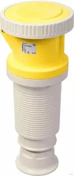 Walther-Werke 369504 Wasserdichte Kupplung 63A 5P 4h mit Trompetenverschraubung