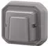 Legrand 069848L Plexo New Feuchtraum-Unterputz Kabelauslass mit Zugentlastung IP 55 grau