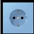 Jung SCHUKO-Steckdose 16A 250V Schraubklemmen Duroplast (LC1521256)