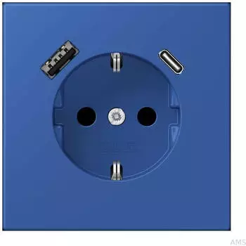 Jung LC4320K SCHUKO-Steckdose mit USB Typ AC (LC1520-15CA253)