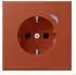 Jung BT LC 1521 S232 SCHUKO Steckdose locre rouge (BTLC1521S232)