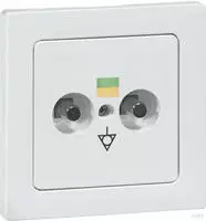 PEHA by Honeywell 2fach Komplett Potenzial-Ausgleichsstecker-Dose Wei&szlig; 846021...