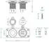 ProPlus Einbau-Kit DIN-Steckdose + USB Doppelsteckdose Typ A 2x2100mA (450460)