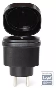Perel Smart-WLAN-Steckdose Au&szlig;enbereich Schuko Typ F IP44 (SMART1004)