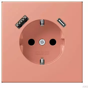 Jung LC1520-15CA233 SCHUKO-Steckdose mit USB Typ AC (LC1520-15CA233)