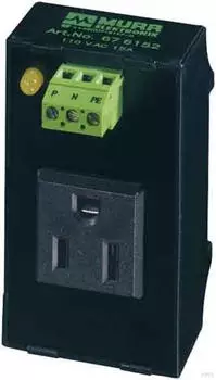 Murrelektronik Modlink MSVD Steckdose LED gelb 110V~ 15A (676152)
