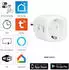 Alecto SMART-PLUG20 WLAN-Zwischenstecker mit Stromzähler 16A 3680W 2er-Pack Weiß (SMART-PLUG20)