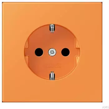 Jung LC1521225 SCHUKO-Steckdose Les Couleurs&reg; Le Corbusier Orange Clair (LC1521225)