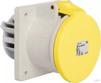 Walther-Werke CEE-Anbaudose gerade 63A 4P 110V 4h IP44 (460404)