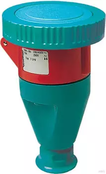 Walther-Werke 7339504 Wasserdichte CEPro Kupplung 32A 5P 4h mit Trompetenverschraubung
