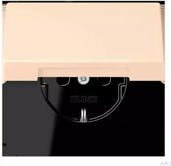 Jung LC1520BFKL238 SCHUKO-Steckdose mit Klappdeckel (LC1520BFKL238)
