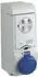 Schneider Electric Wandsteckdose verriegelt 32A 2p+E 200-250V AC IP65 (83192)