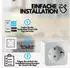 Echos Eco-4060 Smarte WLAN-Steckdose 16A, 4er Pack (Eco-4060)