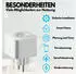Echos Eco-4060 Smarte WLAN-Steckdose 16A, 4er Pack (Eco-4060)