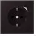 Jung LC 1521 S248 SCHUKO-Steckdose noir d'ivoire (BTLC1521S248)