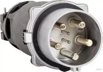 Walther-Werke CEE Hochstrom-Stecker 250A 4P 1h IP67 (2B9401)
