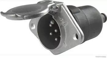 Herth+Buss Anh&auml;nger-Steckdose 7-polig 24V Aluminium mit Kappe (51305385)