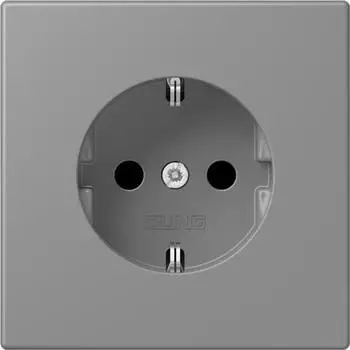 Jung SCHUKO-Steckdose Les Couleurs Le Corbusier, gris 31 (LC1521203)