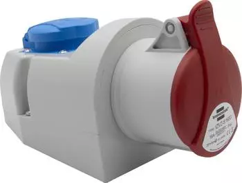 Brennenstuhl Wandsteckdose CEE 16A 5-polig + Schuko 400V IP44 (1080200786)