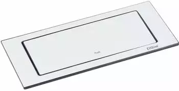 EVOline BackFlip 2x Schukosteckdose, USB-C-Charger, wei&szlig; matt (159271015600)