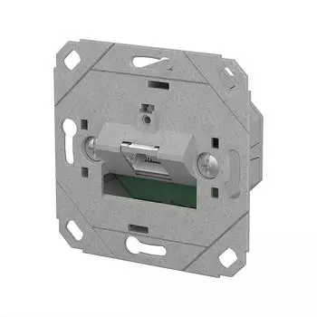 Metz Connect E-DAT C6A LSA++ Dose, 1 Port, UP, metallisch (130E371200-I)
