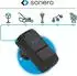Sonero Funksteckdosen-Set 2x Steckdose + 1x Fernbedienung 1100W IP44 (S-RCS302)