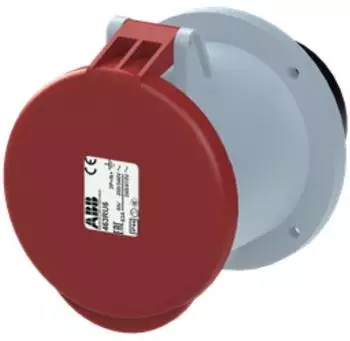 Amphenol CEE Einbausteckdose 5-polig (3P+N+PE) 63A 240/415V rot (2CMA167532R1000)