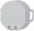 Berker Integro Flow Berührungsschutzdose 1-fach, grau, Ø58mm (81837)