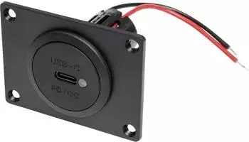 Pro Car Power USB-C Einbausteckdose PD/QC mit LED, 12/24V (67362000)