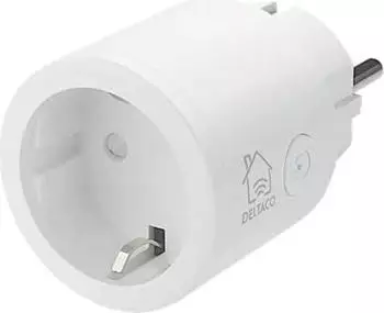 Deltaco Smart Home SH-P01-3P WLAN-Steckdosen 2,4GHz, 3er-Pack, wei&szlig; (SH-P01-3P)