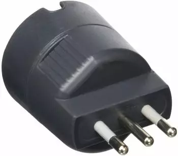 Bticino Schuko-Steckdosenadapter anthrazit 250V 10A (S3623GE)