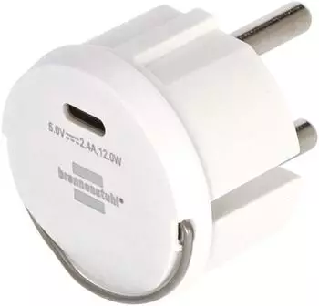 Brennenstuhl USB-C-Steckdosenadapter 2.4 A (1508110010)