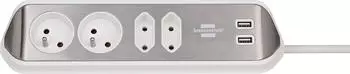 Brennenstuhl 1153594420 (silver white)