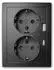 McPower Flair Doppelsteckdose Unterputz USB-A+C PD20W (Flair)