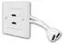 Highlight Led C 400-2 Unterputz-Wanddose 2x HDMI, weiß (10043190)