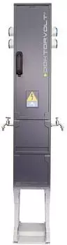 Doktorvolt Campings&auml;ule 4x230V CEE mit Wasseranschluss FI/LS (DV-4612)
