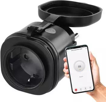 EMOS GoSmart IP-3006S WLAN-Steckdose outdoor, IP44, schwarz (1936055320)