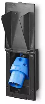 ProPlus CEE Außensteckdose 220-240V 16A 3-polig schwarz (373505BK)