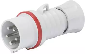 Gewiss GW60020H CEE-Stecker 3P+N+E 32A IP44 rot (GW60020H)